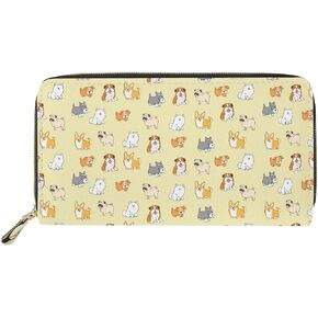 Mumeson Durable Wallet Coin Purse Portable Cosmetic Bag Makeup Bag with Strap