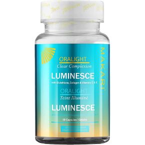 Makari Blue Crystal Oralight Capsules (60 Capsules) | Collagen Supplements with Glutathione and Lemon | Skin Care Supplement for Women with Vitamins C and E | Helps with Dark Spots, Acne, and Wrinkles in Saudi Arabia