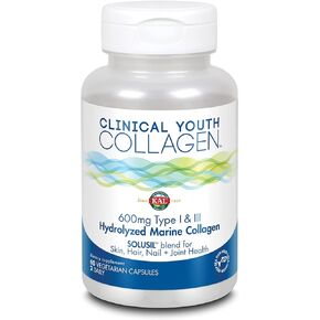 Kal 600 Mg Clinical Youth Collagen Type I & Iii, 60 Count