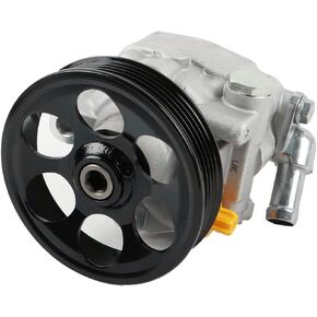 New Power Steering Pump with Pulley Compatible Replace OE 21-329 Fits for 2006-2008 Subaru Forester Impreza 2.5L Aftermarket Parts