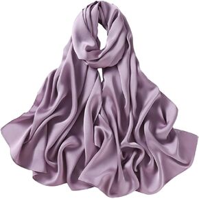 Hijab for Women Solid Color Women Hijab Soft Chiffon Hijab Lightweight Muslim Head Scarf for Women