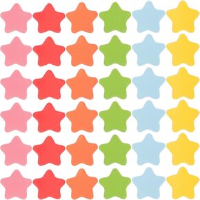 NUOBESTY 120 Pcs Stars Magnetic Blackboard Sticker Refrigerator Magnet Childrens Race Reward Chart Magnet