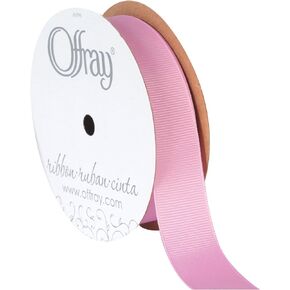 Berwick Offray 7/8" Grosgrain Ribbon, Light Navy Blue, 20 Yards