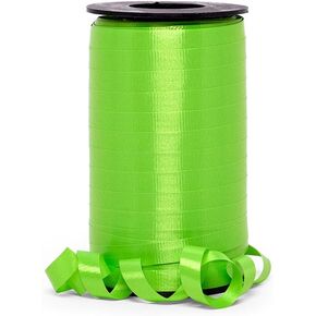 Lime Green Crimped Curling Ribbon 3/8" X 250 Yards