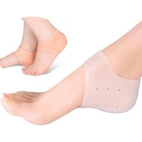 Gu Cheng Silicone Heel Protector, Moisturizing, Unisex, Shoe Insert, 2 Pairs in Saudi Arabia
