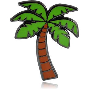 Palm Tree Hard Enamel Pin