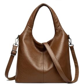 Hobo Purses and Handbags for Women Large Crossbody Bags PU Leather Tote Bag Shoulder Bag Satchel Bag