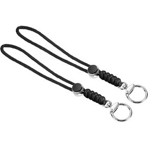 PATIKIL Badge Lanyard with Clasp Wrist Keychain Cord Metal Hook Strap for Keys Whistle ID Card Holder