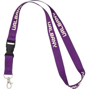 جامعة صبار الصحراء في ألباني الحبل UALBANY Great Danes SUNY مفاتيح السيارة معرف شارة حامل سلسلة المفاتيح انفصال مشبك المفاجئة (الأرجواني)