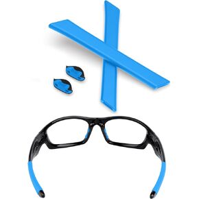Replacement Rubber Kits Ear Socks and Nose Pads for Oakley Straight Jacket 2007 Sunglasses