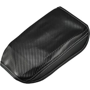 Center Console Armrest Covers for Volkswagen Tiguan 2019-2024 / Inner Car Interior Accessories/Durable Faux Leather / 1 Pcs Black