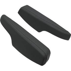Pair of Front Armrest Door Panel Trim for 2011-2016 Chrysler Dodge 3.6L 6.4L 1WK37DX9AB 1WK36DX9AA - Black