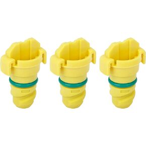 X AUTOHAUX 3pcs ABS Car Engine Oil Drain Plug Replacement for Ford for Lincoln KX6Z6730B