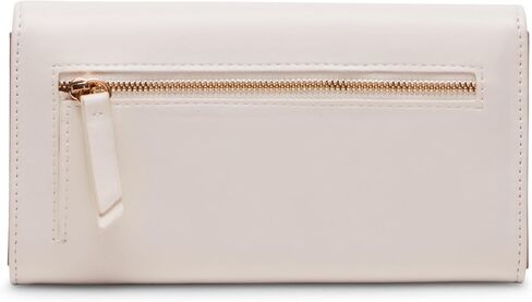 Anne Klein Women's Ak Large Flap Wallet with Enamel Turn Lock in Saudi Arabia