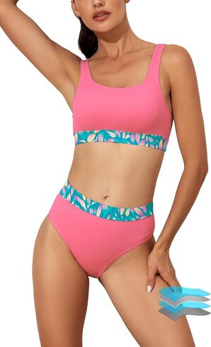 Beautikini Period Swimwear for Teens Two Piece Menstrual Leakproof Period Bikini Swimsuits Period Bathing Suits for Girls in Saudi Arabia