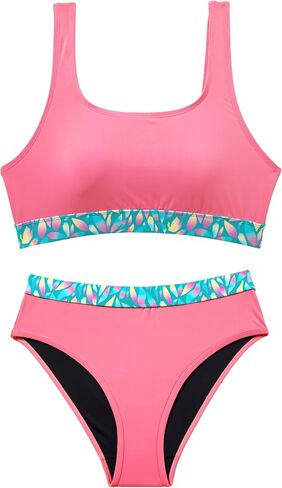 Beautikini Period Swimwear for Teens Two Piece Menstrual Leakproof Period Bikini Swimsuits Period Bathing Suits for Girls in Saudi Arabia