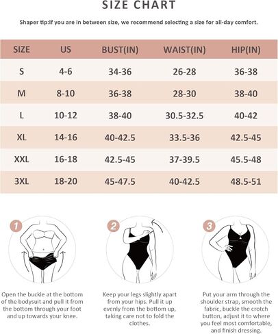 FeelinGirl Shapewear Tummy Control Bodysuit For Women Shapewear Body Suits Tops Seamless Body Shaper in Saudi Arabia