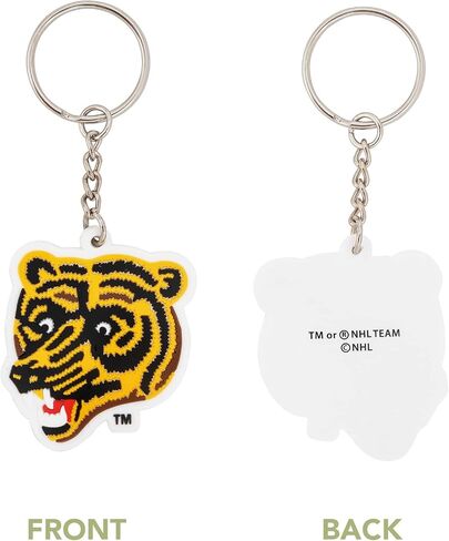 Desert Cactus Boston Bruins Keychain Vintage NHL National Hockey League Car Keys Holder (Vintage B) in Saudi Arabia