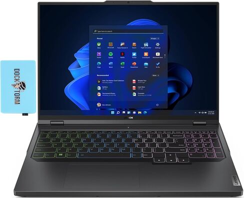 Lenovo Legion Pro 5i Gaming Laptop 16.0" 165 Hz IPS WQXGA (Intel i9-13900HX, GeForce RTX 4060 8GB GDDR6, 32GB DDR5, 2x2TB PCIe SSD (4TB), Per Key RGB Backlit KYB, WiFi 6E, Win 11 Pro) w/DKZ Hub in Saudi Arabia