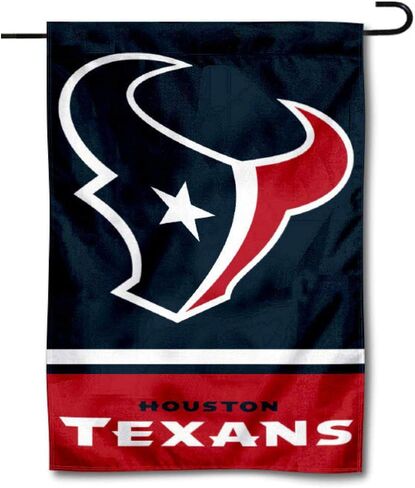 Houston Texans Double Sided Garden Flag in Saudi Arabia