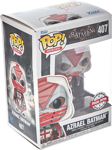 Funko Pop Heroes #407 - Batman Arkham Knight - Azrael Batman (Walgreens Exclusive) in Saudi Arabia