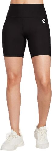 Peloton Women's Cadent 7" High-Rise Pocket Biker Shorts, Workout Shorts, Gym Shorts in Kuwait