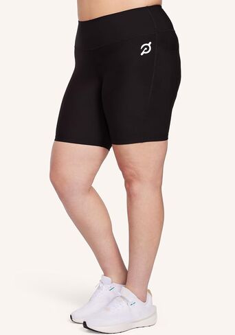 Peloton Women's Cadent 7" High-Rise Pocket Biker Shorts, Workout Shorts, Gym Shorts in Kuwait