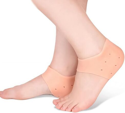 Gu Cheng Silicone Heel Protector, Moisturizing, Unisex, Shoe Insert, 2 Pairs in Saudi Arabia