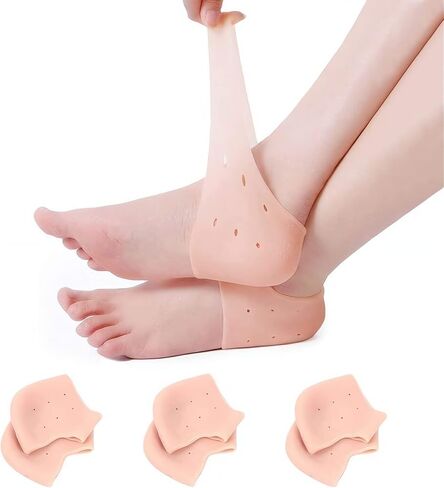 Gu Cheng Silicone Heel Protector, Moisturizing, Unisex, Shoe Insert, 2 Pairs in Saudi Arabia