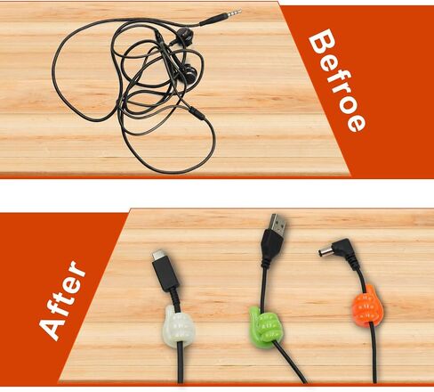 30 Pcs Self Adhesive Silicone Thumb Hooks, Waterproof Cable Holder Wire Cord Clip Management, Multifunction Thumb up Wall Hooks for Cable Clip Key Holder Wall Car Home Office 5 Colours in Saudi Arabia