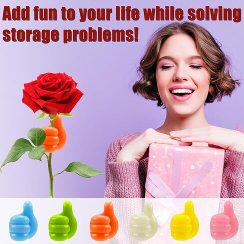 30 Pcs Self Adhesive Silicone Thumb Hooks, Waterproof Cable Holder Wire Cord Clip Management, Multifunction Thumb up Wall Hooks for Cable Clip Key Holder Wall Car Home Office 5 Colours in Saudi Arabia