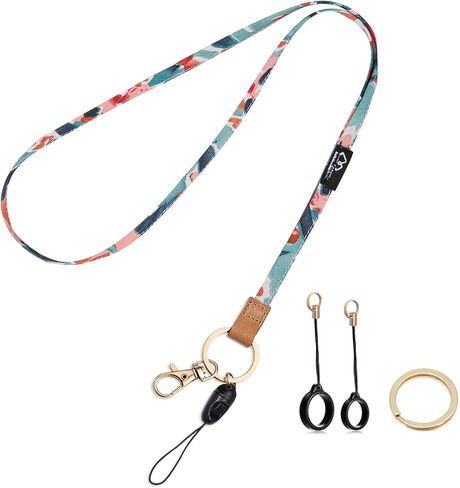 WK IEASON Lanyard Neck Strap Keychain ID Holder Keyring Keys Badge Holder Phone Camera Strap holder Pen Holders in Saudi Arabia