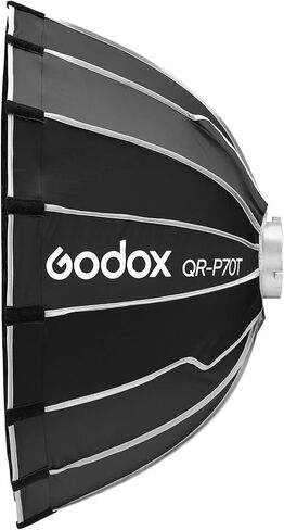 Godox QR-P90T 35.4 بوصة 90 سم صندوق سوفت بوكس ​​مكافئ سريع التحرير لـ Godox SL60II SL150III SL300III AD400PRO AD600BM SZ300R VL300 أخرى Bowen Mount Studio Flash Speedlite in Saudi Arabia