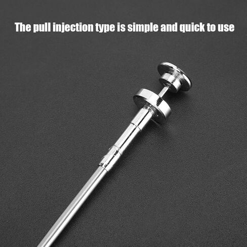 حقنة التلقيح من الفولاذ المقاوم للصدأ للماشية، أداة تسميد إبرة بذر البقر، ملحقات أدوات تربية المزرعة (S) in Kuwait