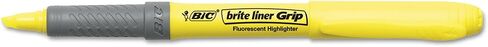 BICGBLP51ASST - BIC Brite Liner Grip Highlighter in Saudi Arabia