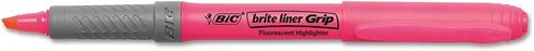 BICGBLP51ASST - BIC Brite Liner Grip Highlighter in Saudi Arabia