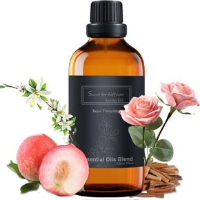 Hotel scents,Hotel Collection Diffuser Oils,Royal Tranquility Aromatherapy Fragrances Inspired by Ritz-Carlton Hotels,Pure Essential Oil with Lemon, Jasmine and Amber for Diffuser-3.38 Fl Oz