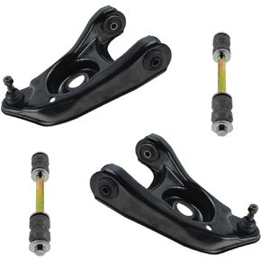 Front Suspension Kit Lower Control Arms & Sway Bar End Links for Ford Mustang