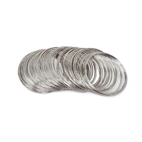 Honbay 170 Loops 60mm Jewelry Wire Memory Beading Wire, Thickness 0.6mm