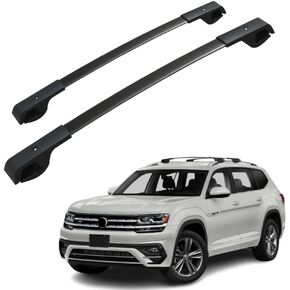 Roof Rack Cross Bars for Volkswagen VW Atlas 2018-2024 Cargo Carrier Bag Luggage Kayak Canoe Bike