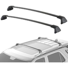 Lockable Roof Racks Cross Bars Aluminum Cross Bar Cargo Rooftop Carrier Rails Luggage Load for 2011-2021 Grand Cherokee