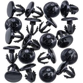 Rexka 20pcs Door Molding WeatherStrip Retainer Clip for Ford Lincoln Honda W712792-S300 Bronco Edge Escape Expedition Explorer Flex Fusion Aviator Continental Corsair MKX MKZ Nautilus W712792S300