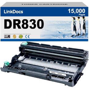 DR830 Drum Replacement for Brother DR830 DR-830 Drum Unit Used with Brother Printer HL-L2460DW HL-L2405W HL-L2400D DCP-L2640DW MFC-L2820DW HL-L2465DW HL-L2480DW(TN830 TN-830 Drum only)