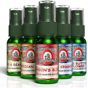 Blunteffects 100% Concentrated Air Freshener Car/Home Spray (5 Assorted Scents) by Blunteffects