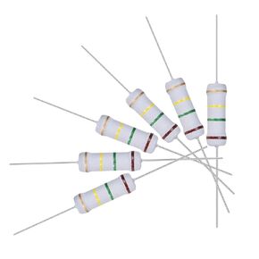 uxcell 30Pcs 150K Ohm Resistor, 2W 5% Tolerance Metal Oxide Film Resistors, Axial Lead, Flame Proof for DIY Electronic Projects and Experiments