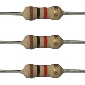 10EP5011K00 1k Ohm Carbon Film Resistors, 1W, 5% (Pack of 10)