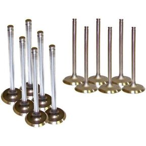 DNJ VK121119 Exhaust Intake Valve Kit for 1987 to 1998 Jeep Cherokee, Comanche, Grand Cherokee, Wagoneer, Wrangler L6 4.0L OHV 12V EV1119 X6 IV1119 X6