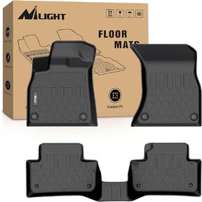 Nilight TPE Floor Mats for Audi Q5 / SQ5 2018 2019 2020 2021 2022 2023,All Weather Custom Fit Heavy Duty Floor Liners