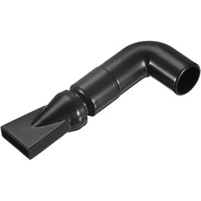 uxcell Aquarium Nozzle Plastic Pump Nozzles Water Outlet Return Pipe Plumbing Fitting Black 15mm/0.59" OD 1Pcs