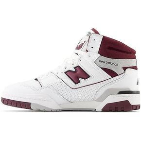 New Balance 650R Mens White Burgundy Size 10.5